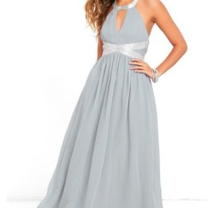 Lulu's Days Gown By Beaded Maxi Dress